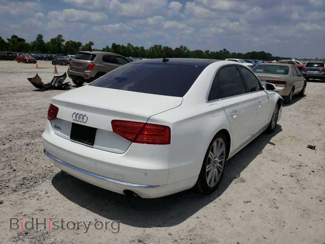 2013 AUDI A8 - VIN: WAURGAFD3DN025631 - Фото 4