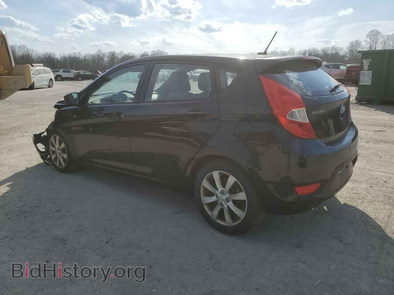 2012 HYUNDAI ACCENT - VIN: KMHCU5AEXCU018278 - Фото 2