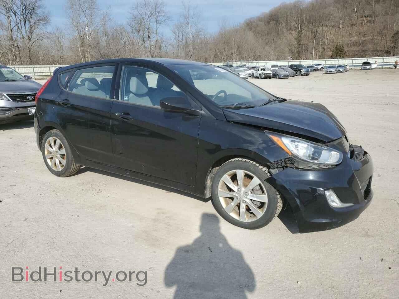 2012 HYUNDAI ACCENT - VIN: KMHCU5AEXCU018278 - Фото 4