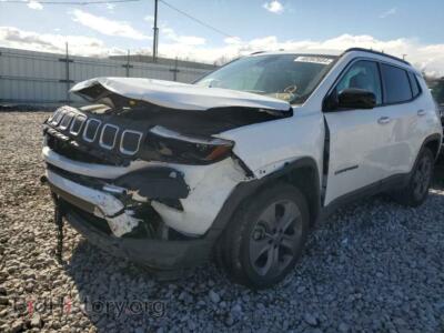 2022 Jeep COMPASS Latitude LUX, белый — VIN 3C4NJDFB4NT130053, Copart