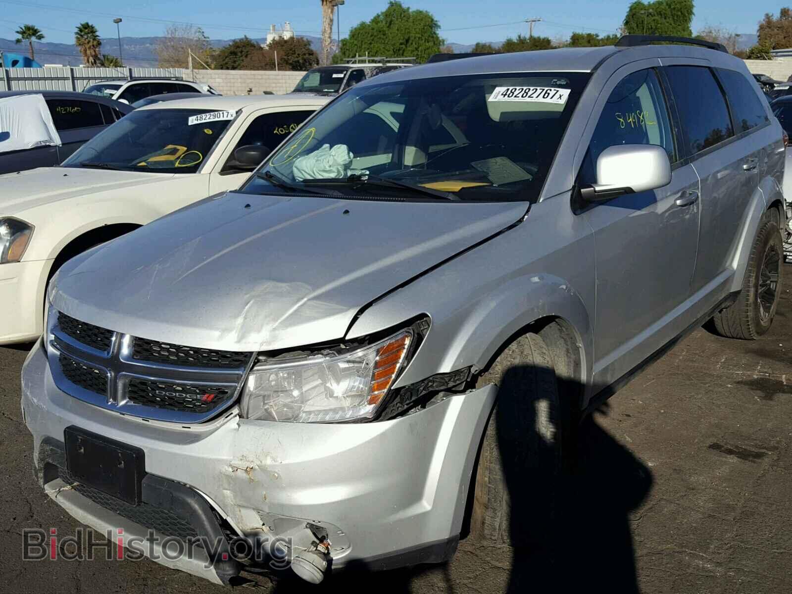 2014 DODGE JOURNEY - VIN: 3C4PDCBB6ET161305 - Фото 2