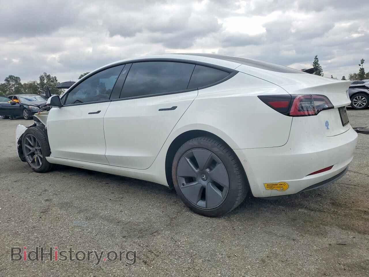 2022 TESLA MODEL 3 - VIN: 5YJ3E1EB9NF183499 - Photo 2