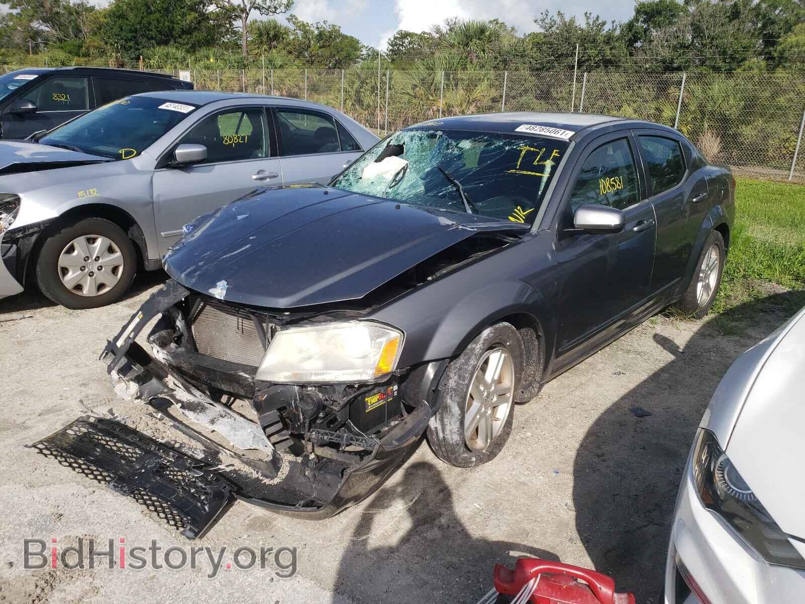 2013 DODGE AVENGER - VIN: 1C3CDZCB8DN590609 - Фото 2
