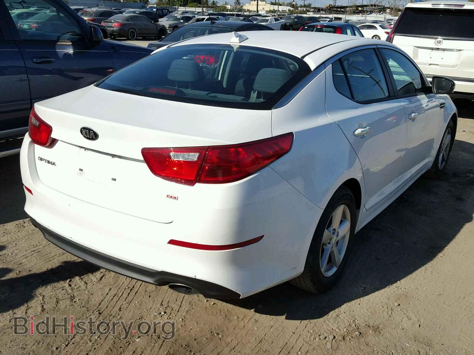 2015 KIA OPTIMA - VIN: KNAGM4A76F5664995 - Photo 4