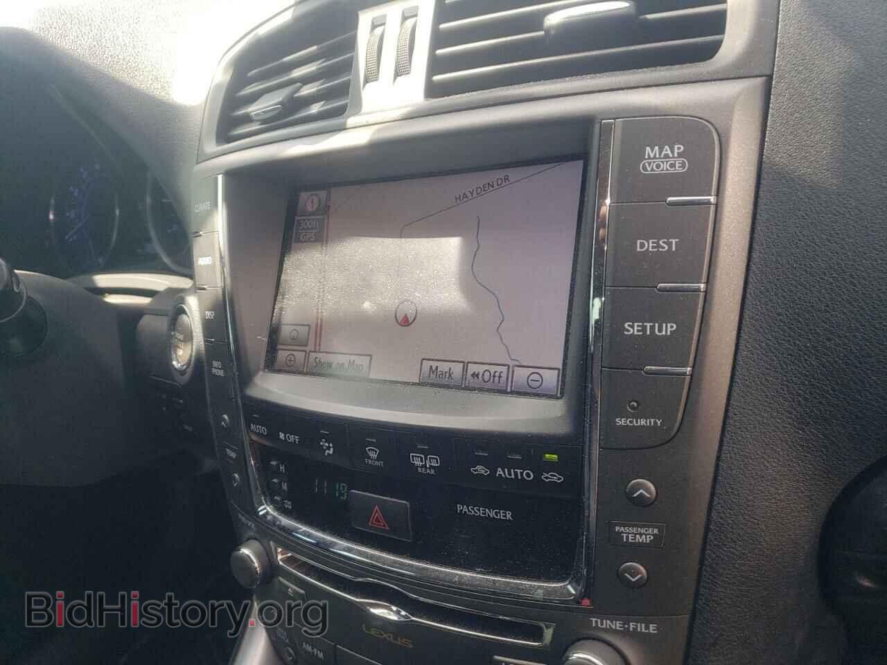 2011 LEXUS IS - VIN: JTHCE5C2XB5001749 - Фото 9