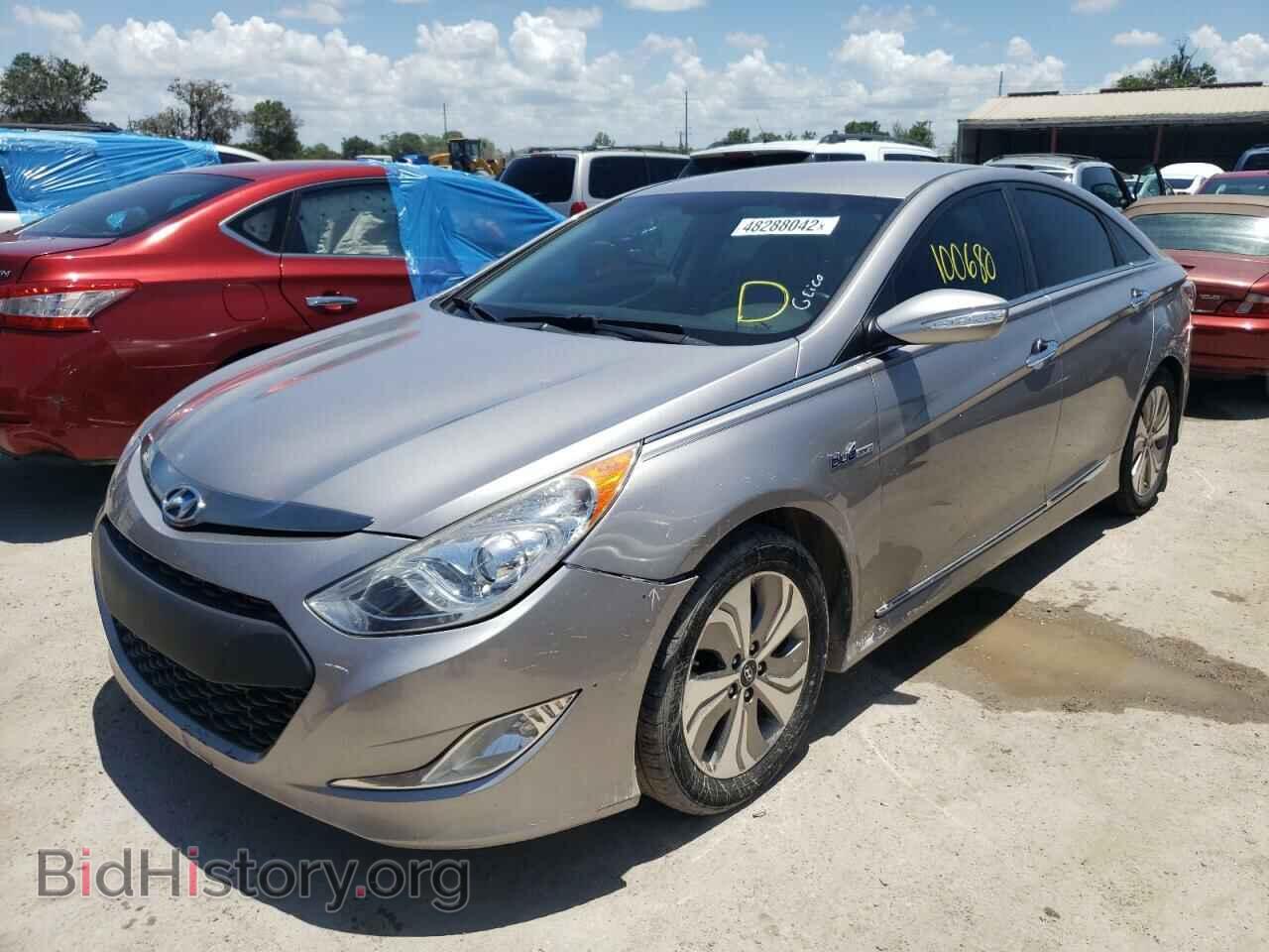 2013 HYUNDAI SONATA - VIN: KMHEC4A49DA085258 - Фото 2