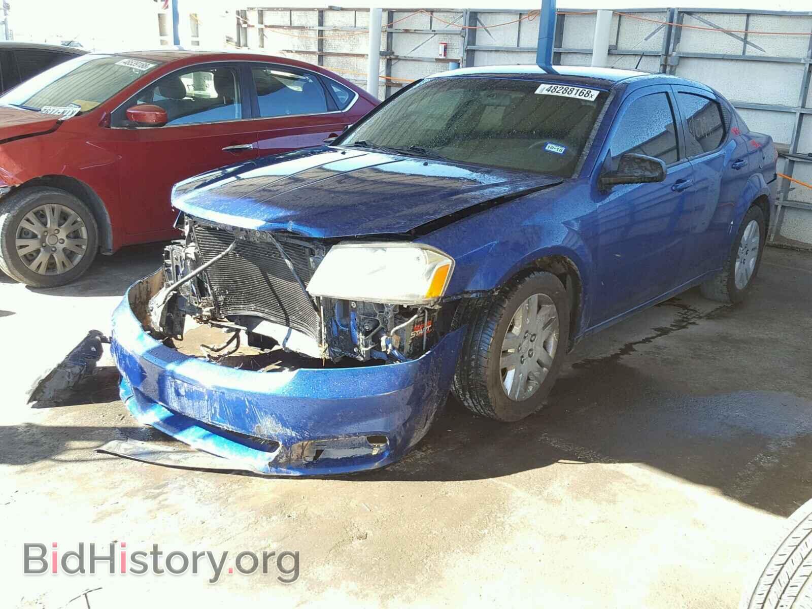 2012 DODGE AVENGER - VIN: 1C3CDZAB9CN174358 - Фото 2