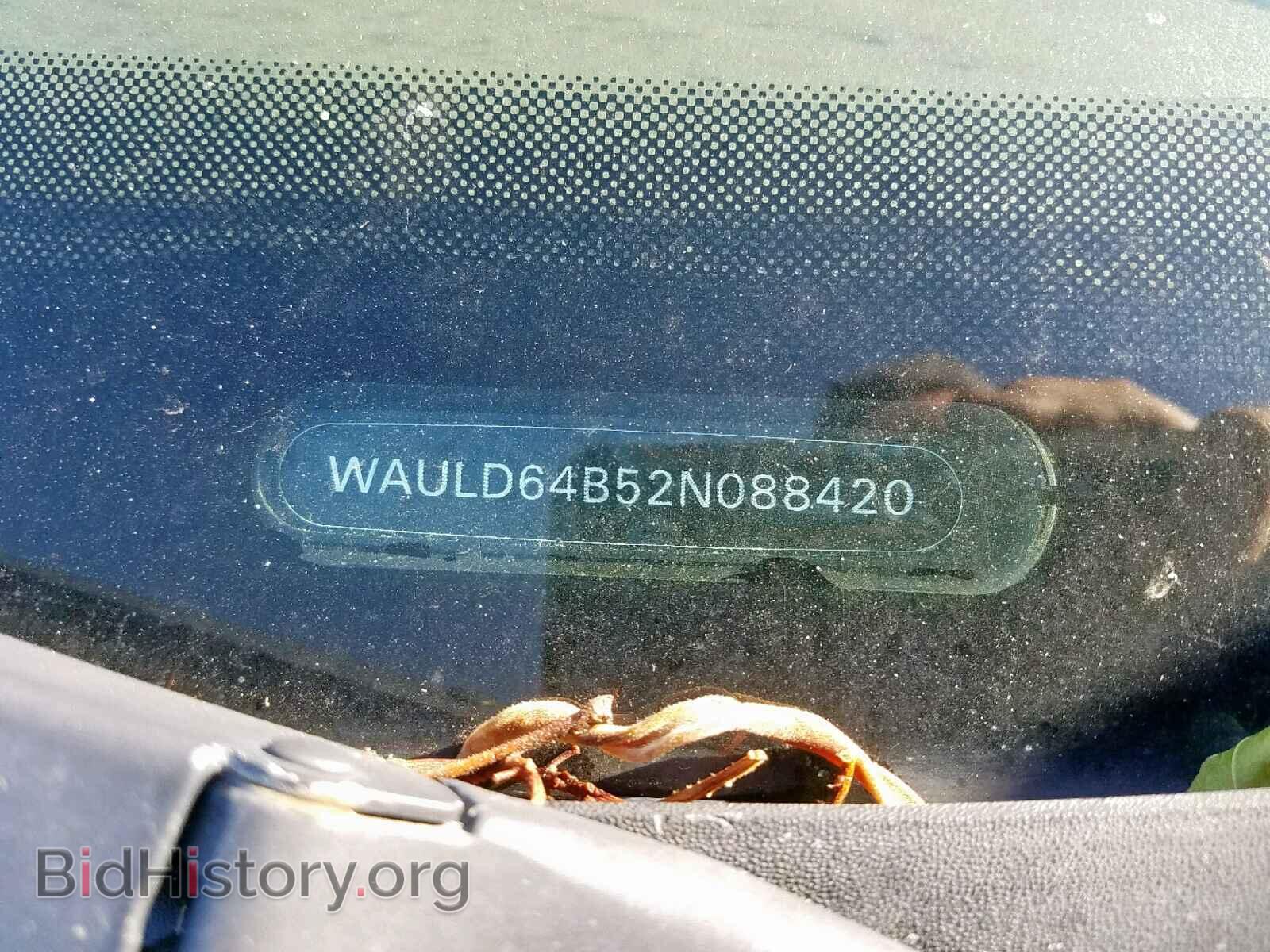 2002 AUDI A6 - VIN: WAULD64B52N088420 - Фото 10