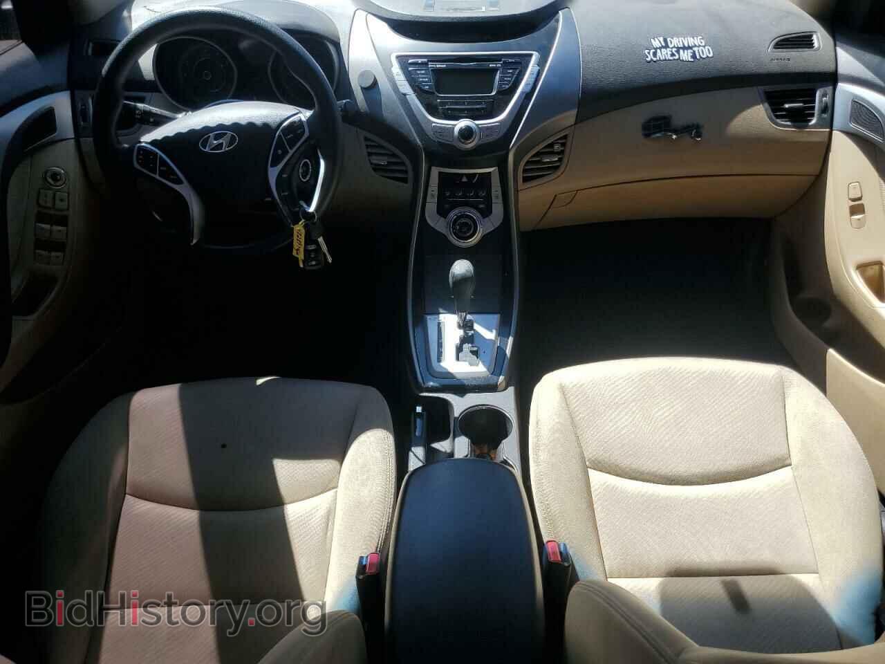 2012 HYUNDAI ELANTRA - VIN: KMHDH4AEXCU234022 - Фото 8