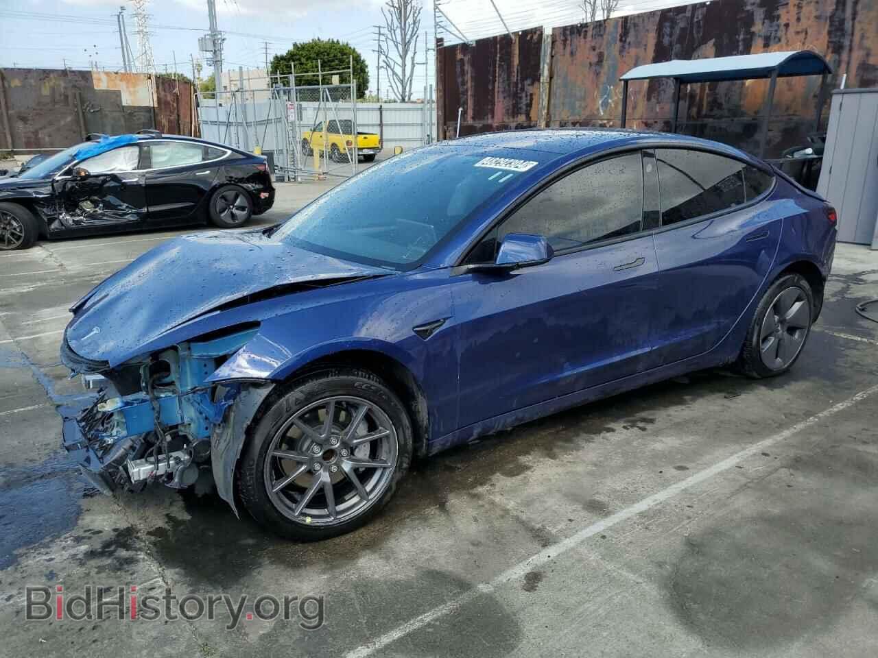 Photo 5YJ3E1EA2NF288859 - TESLA MODEL 3 2022