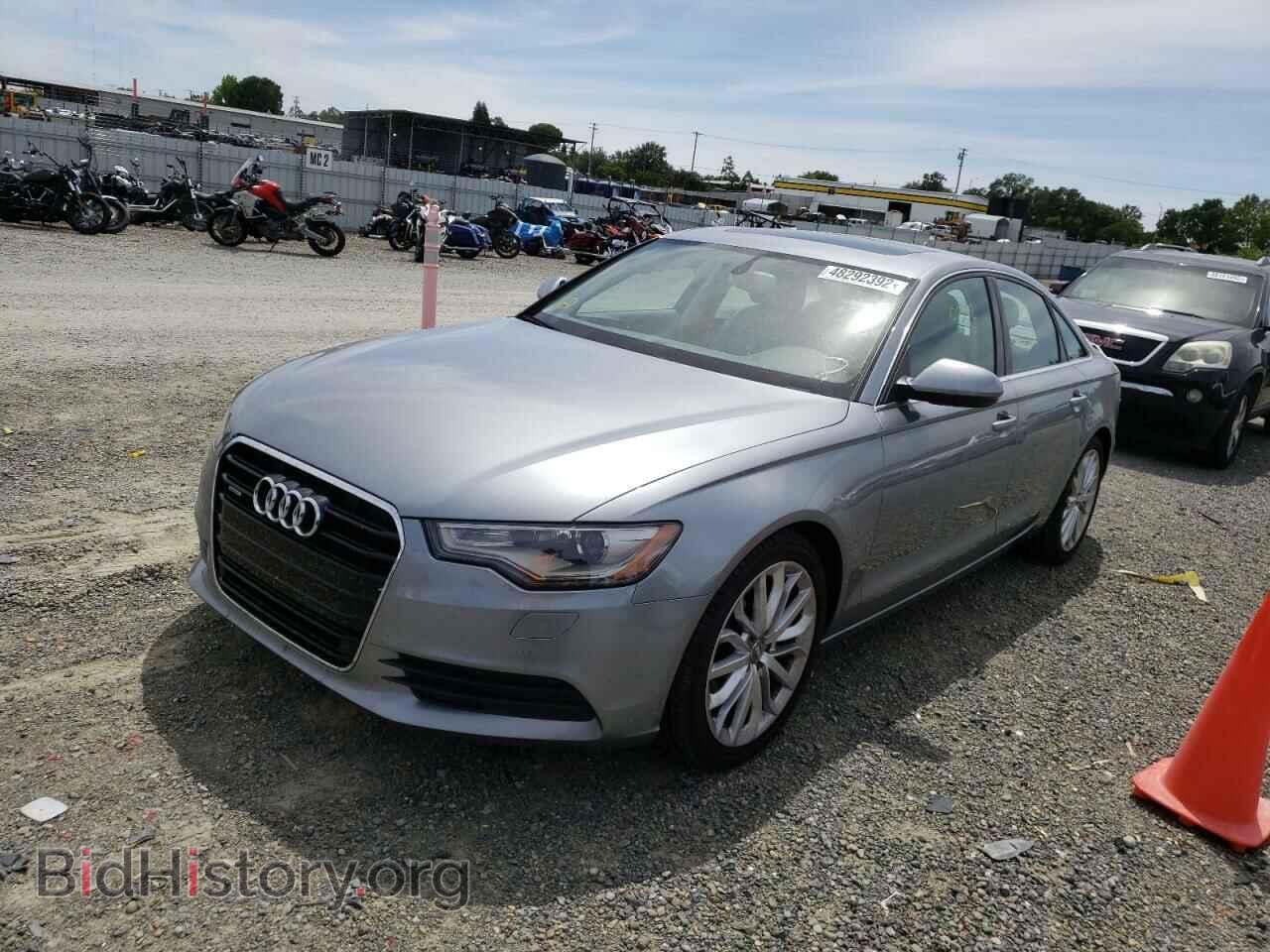 2013 AUDI A6 - VIN: WAUGFAFC2DN088866 - Фото 2