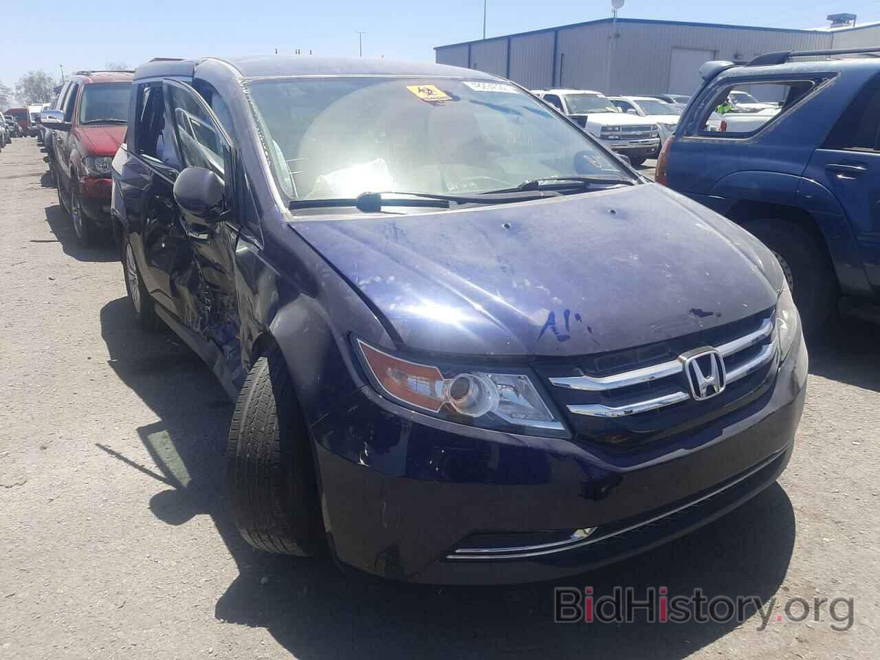 Фотография 5FNRL5H46GB135868 - HONDA ODYSSEY 2016