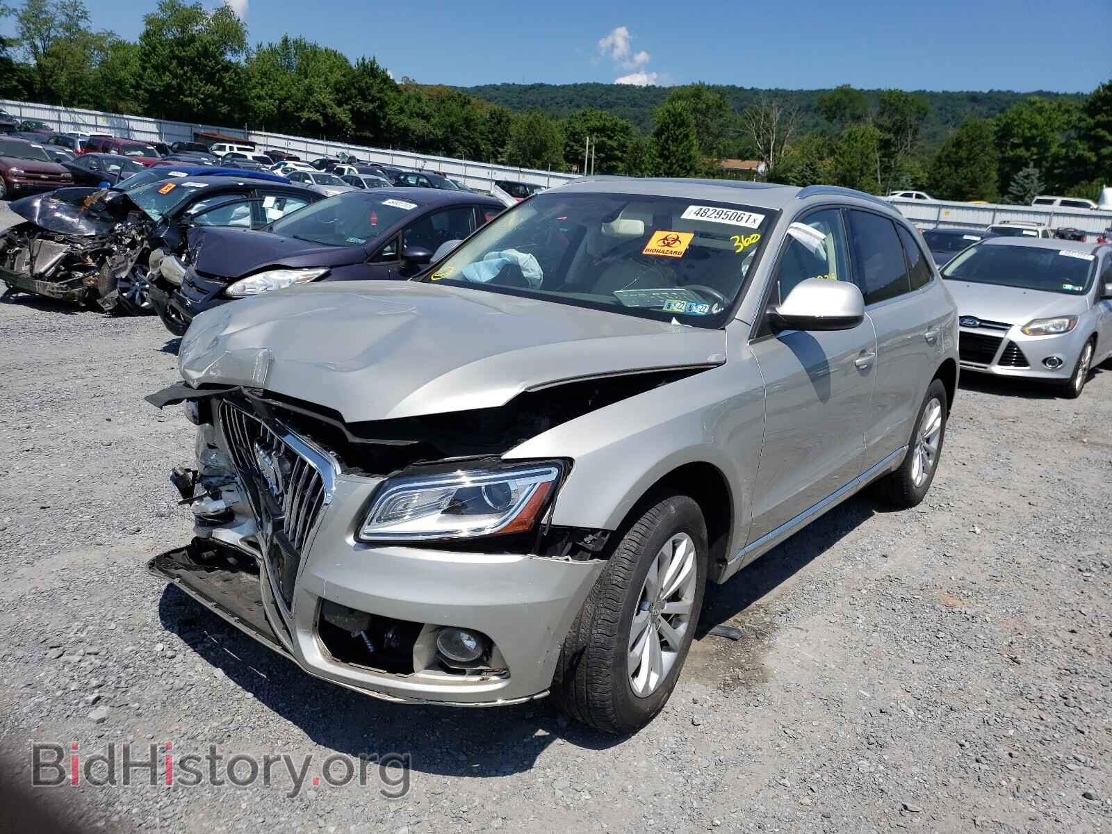 2014 AUDI Q5 - VIN: WA1CFAFP2EA064624 - Фото 2