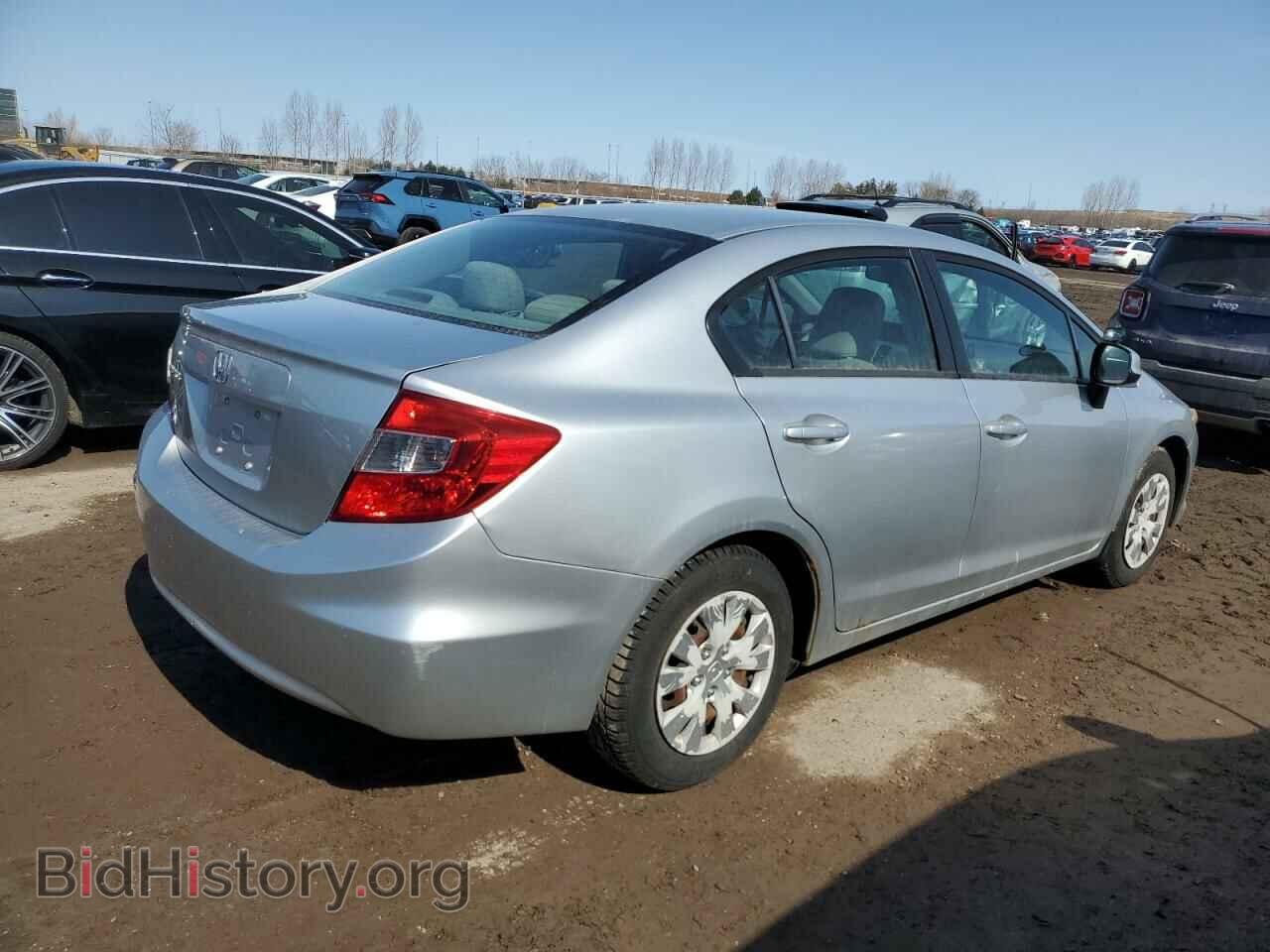 2012 HONDA CIVIC - VIN: 2HGFB2F47CH105016 - Фото 3