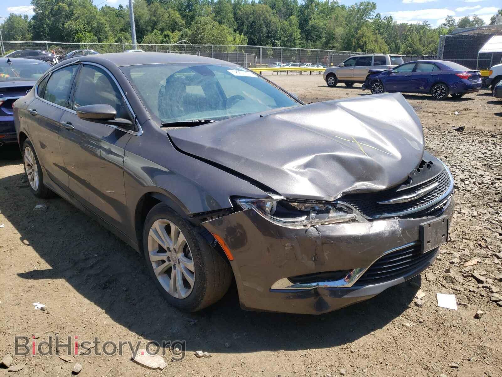 Фотография 1C3CCCAB2GN190262 - CHRYSLER 200 2016