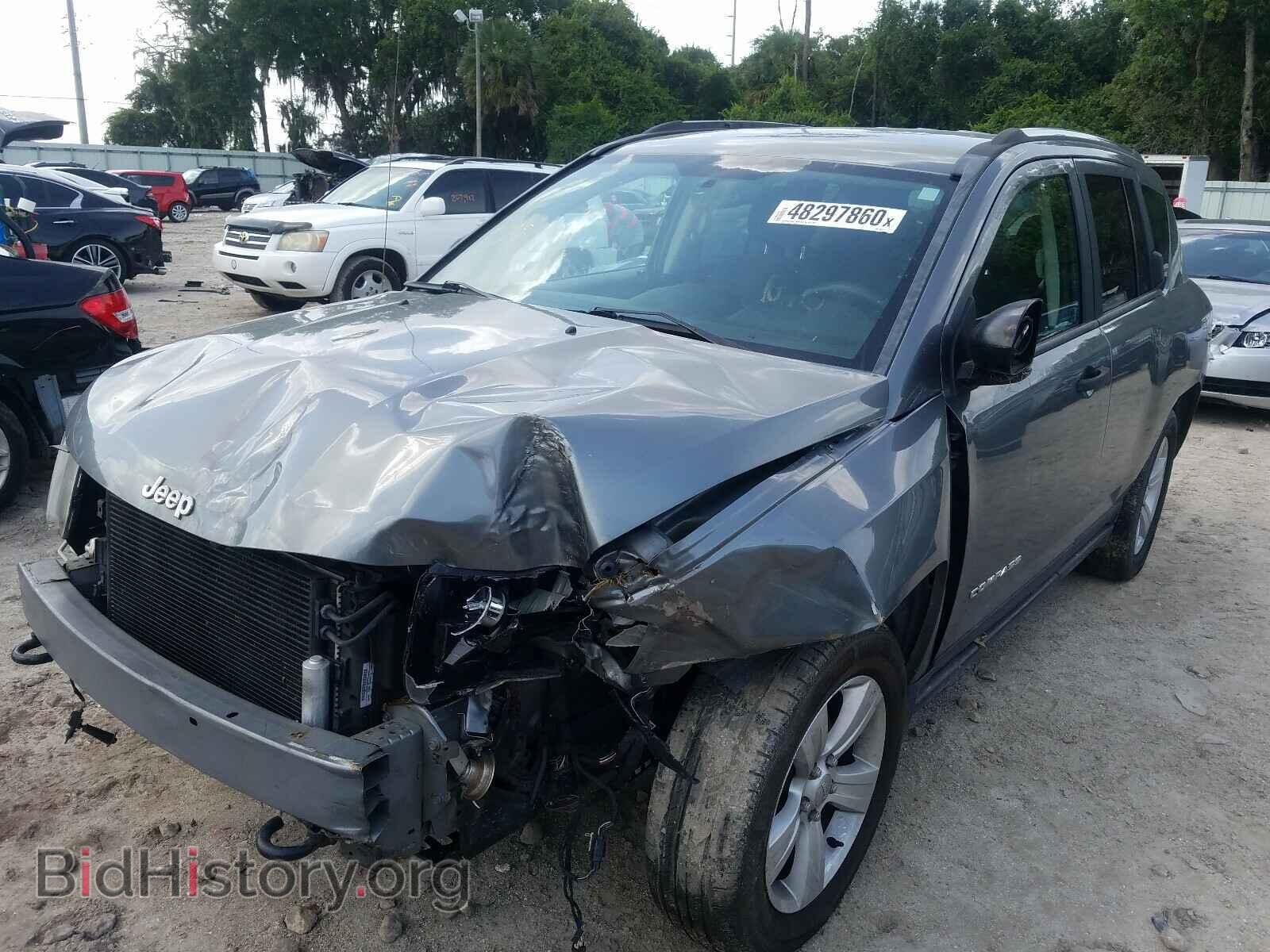 2014 JEEP COMPASS - VIN: 1C4NJDBB0ED563736 - Фото 2