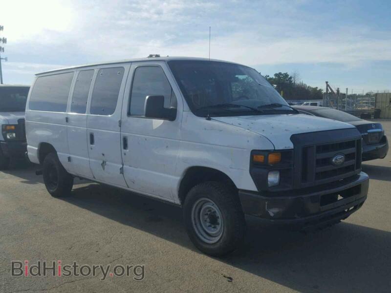 2008 Ford ECONOLINE (VIN 1FBNE31L48DB54110) — фото 1 из 10, Copart, повреждение: задняя часть