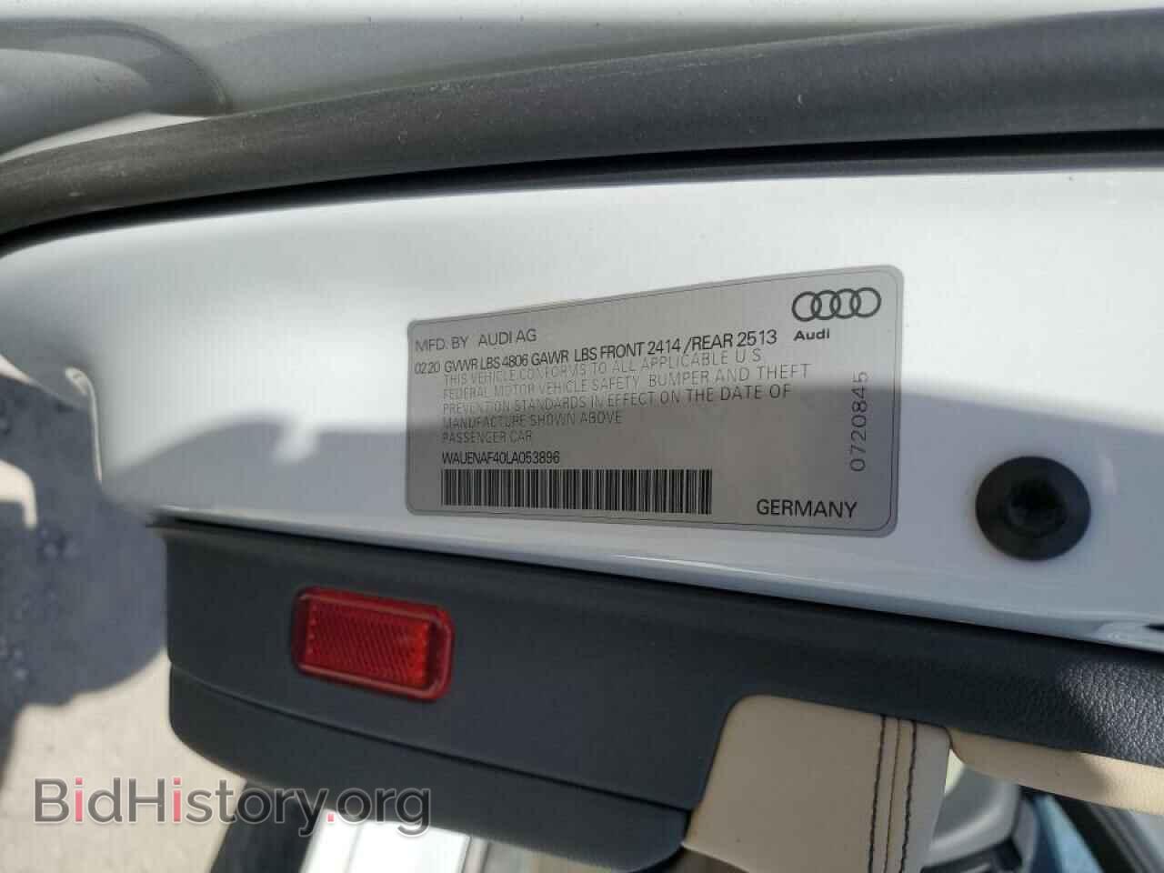 2020 AUDI A4 - VIN: WAUENAF40LA053896 - Фото 12