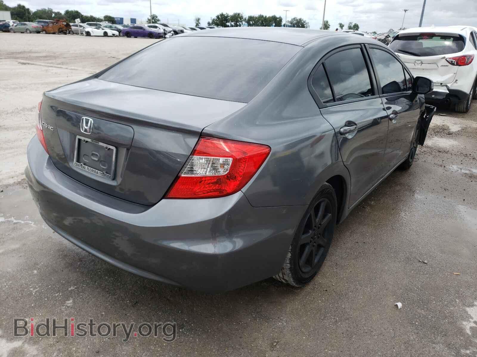 2012 HONDA CIVIC - VIN: 2HGFB2F55CH334738 - Фото 4