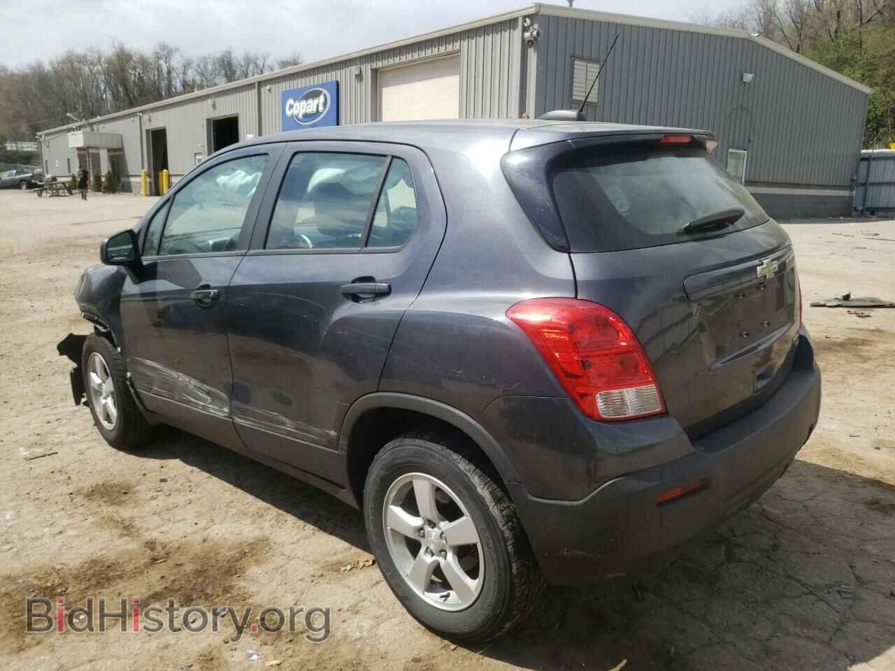 2016 CHEVROLET TRAX - VIN: 3GNCJNSB4GL214340 - Фото 2