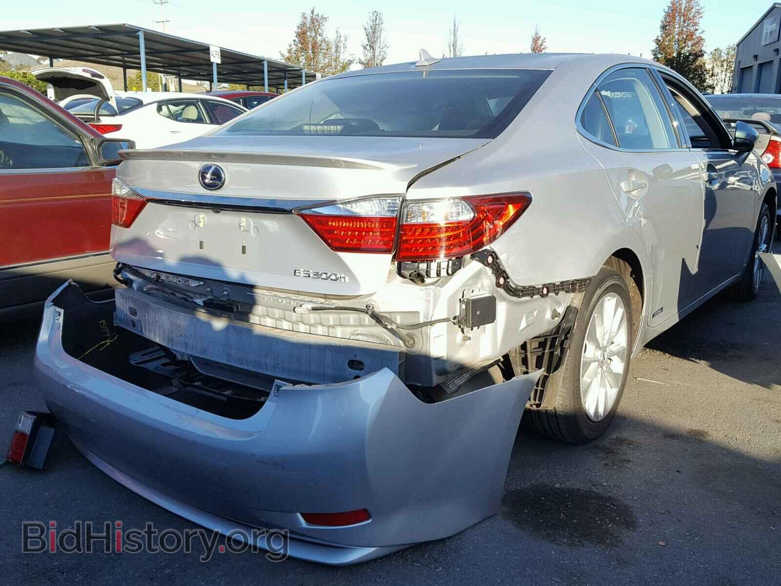 2013 LEXUS ES300 - VIN: JTHBW1GG8D2006296 - Фото 4