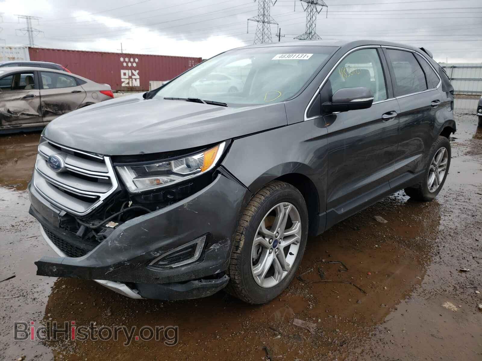 2016 FORD EDGE - VIN: 2FMPK3K96GBB05975 - Фото 2