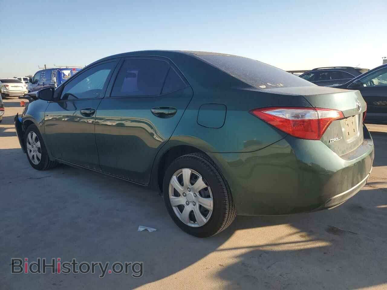 2014 TOYOTA COROLLA - VIN: 5YFBURHEXEP008170 - Фото 2