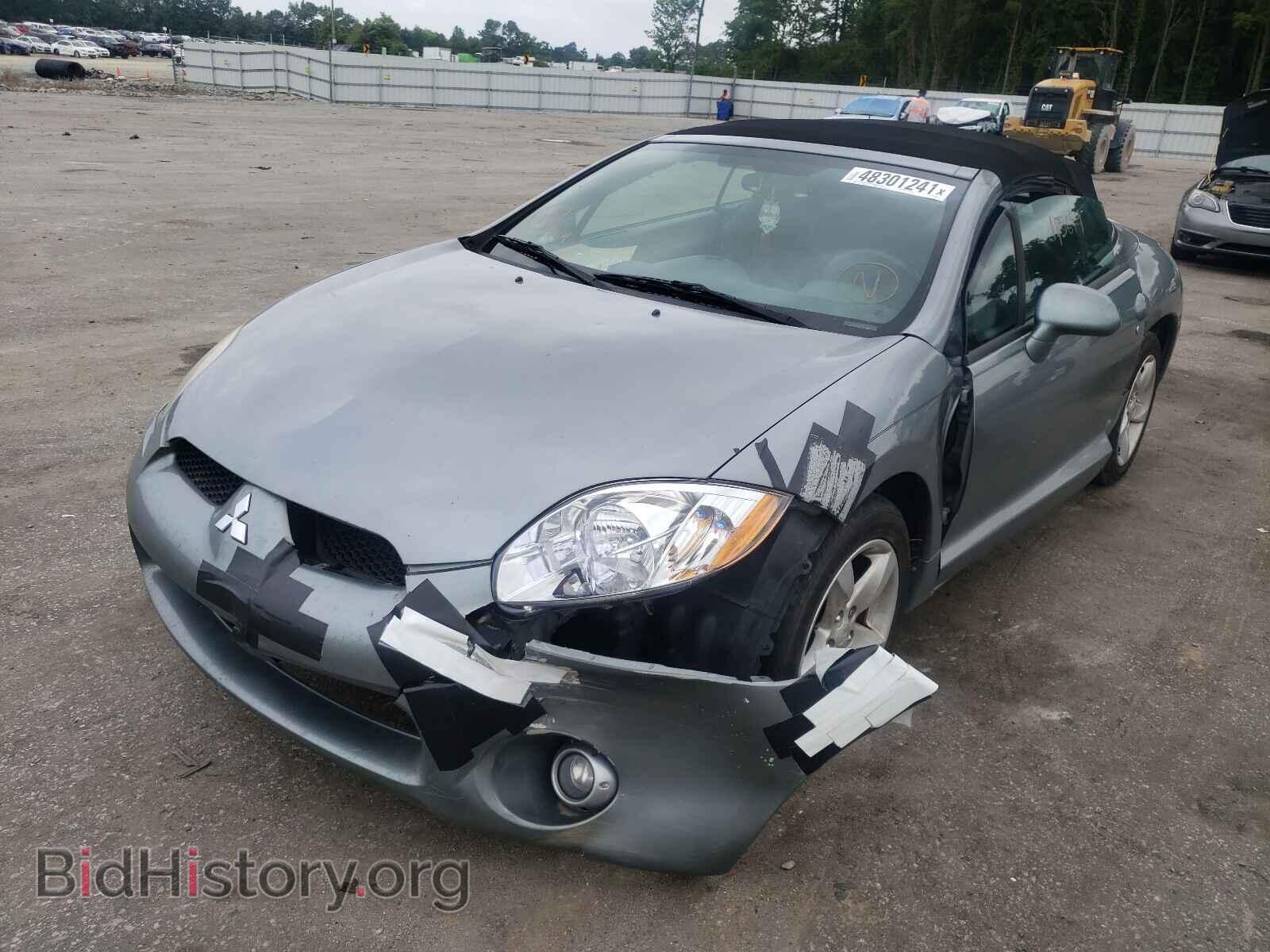 2007 MITSUBISHI ECLIPSE - VIN: 4A3AL25F57E053159 - Фото 2
