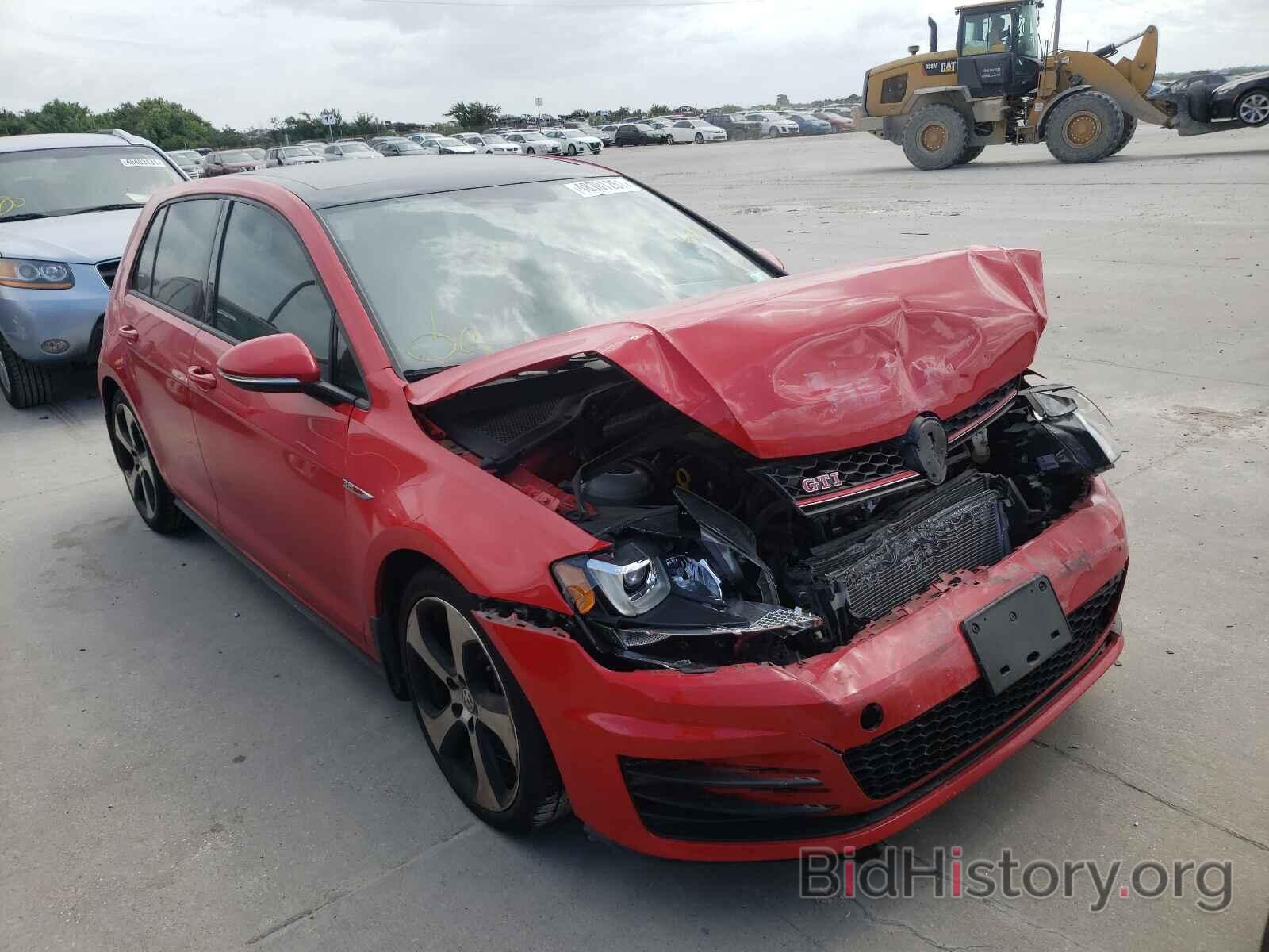 Photo 3VW447AU3HM071537 - VOLKSWAGEN GTI 2017