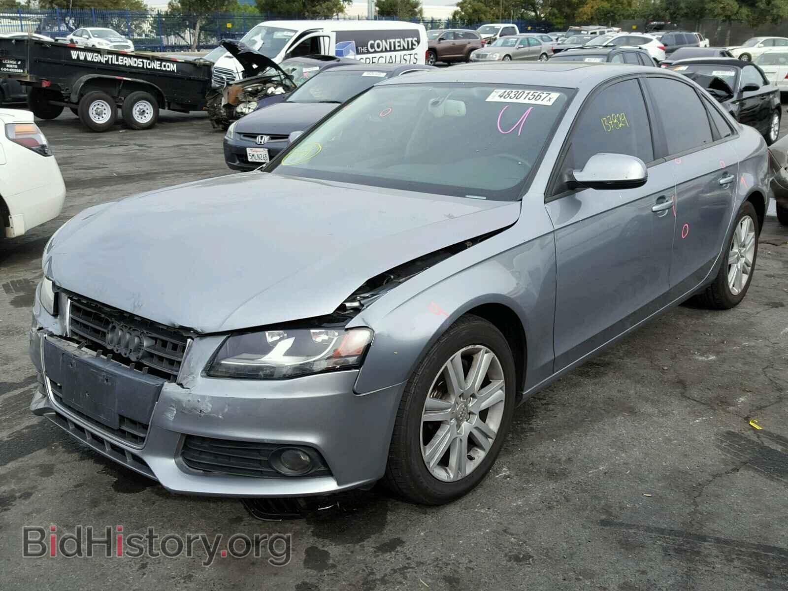 2011 AUDI A4 - VIN: WAUAFAFL7BN002650 - Фото 2