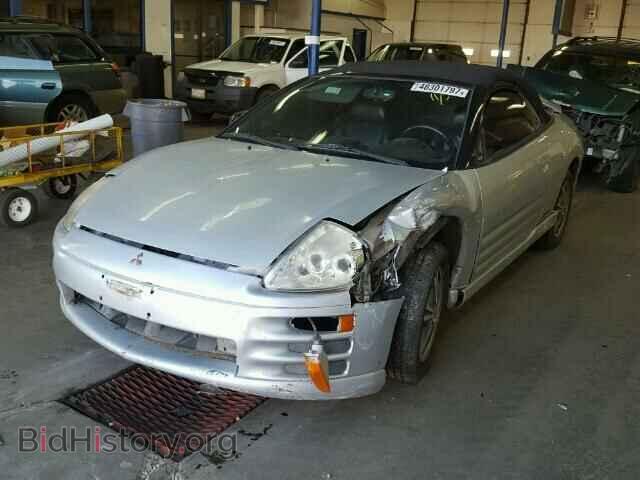 2001 MITSUBISHI ECLIPSE - VIN: 4A3AE85H21E222513 - Фото 2
