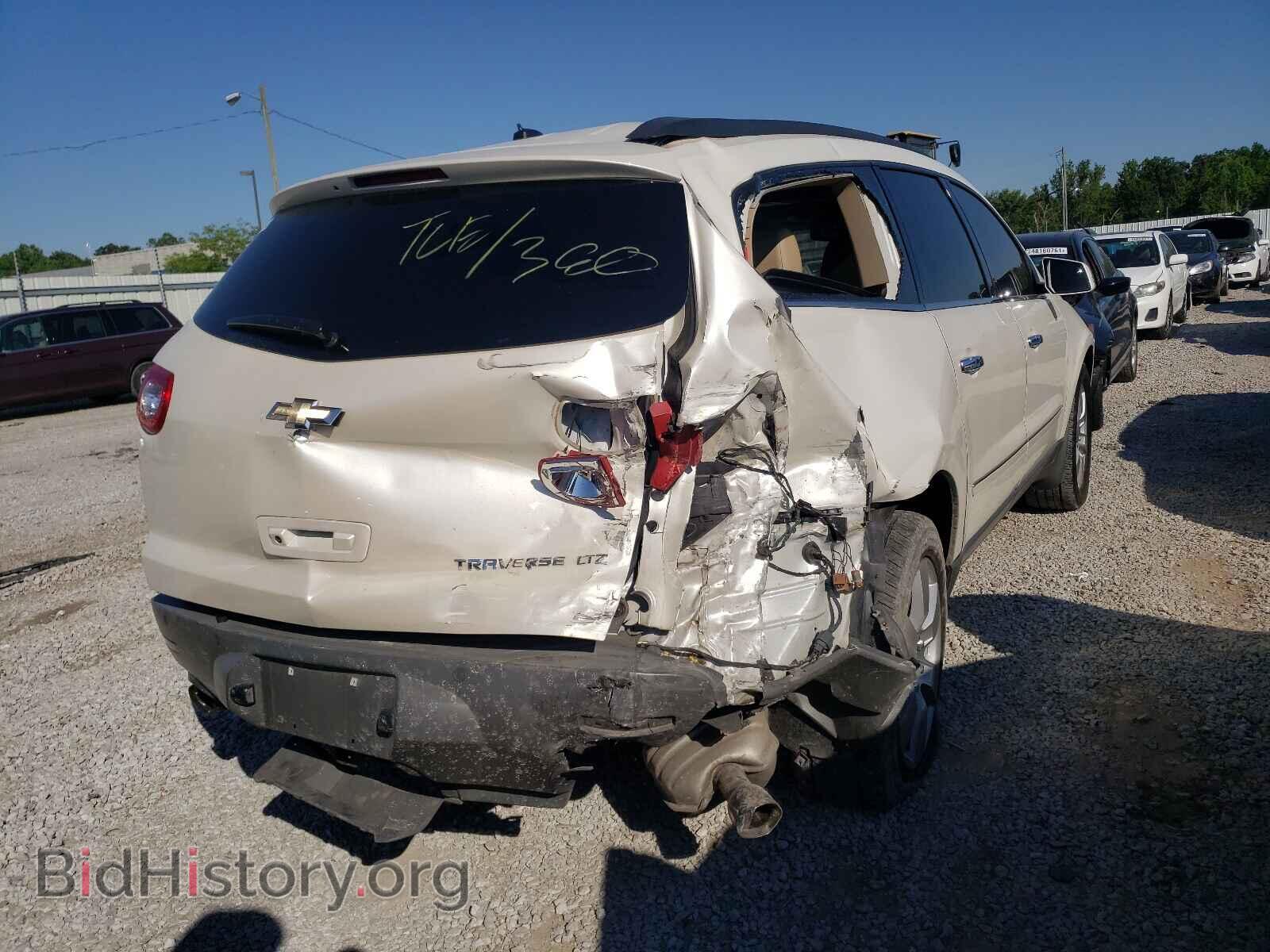 2012 CHEVROLET TRAVERSE - VIN: 1GNKRLED8CJ227308 - Фото 4
