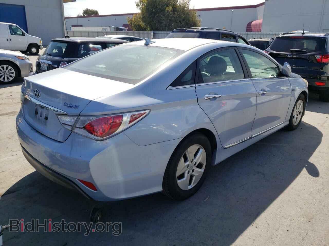 2012 HYUNDAI SONATA - VIN: KMHEC4A42CA056957 - Фото 4