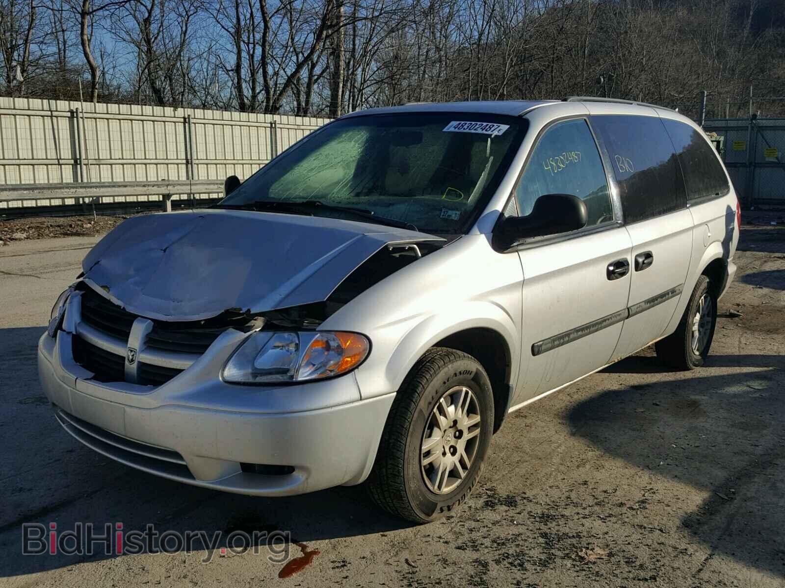2007 DODGE CARAVAN - VIN: 1D4GP24R97B257500 - Фото 2
