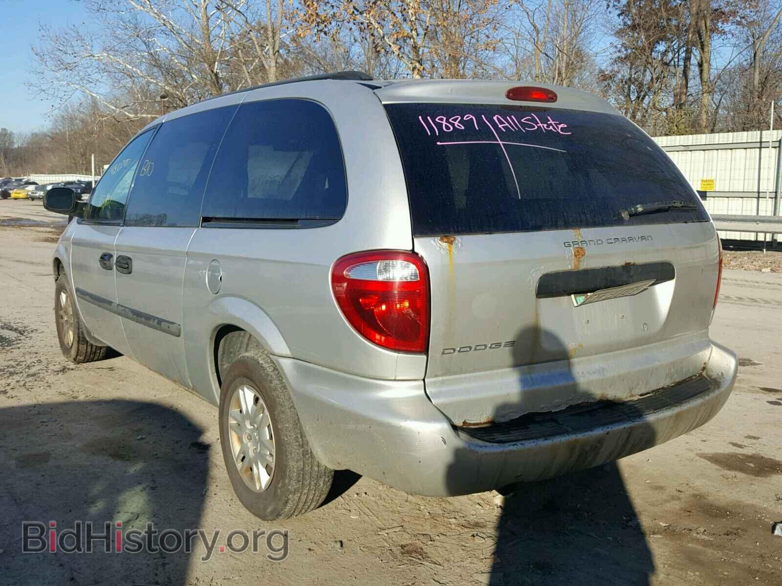 2007 DODGE CARAVAN - VIN: 1D4GP24R97B257500 - Фото 3
