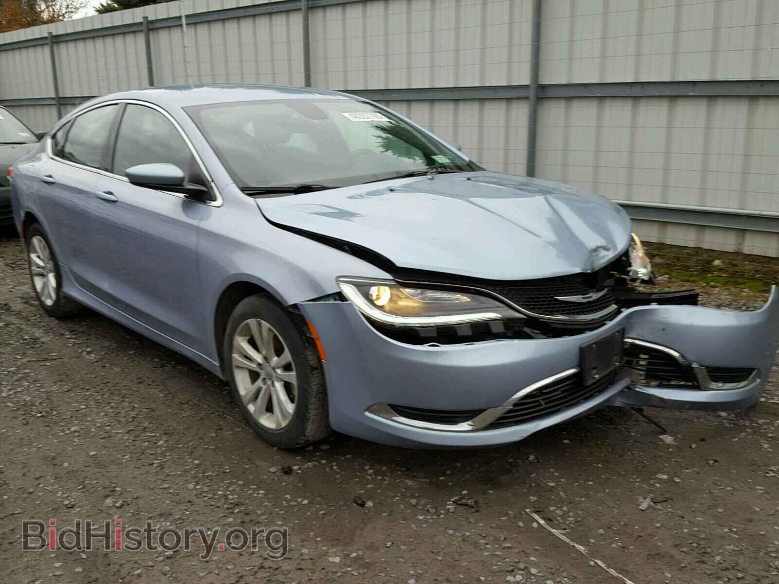 Фотография 1C3CCCABXFN688014 - CHRYSLER 200 2015