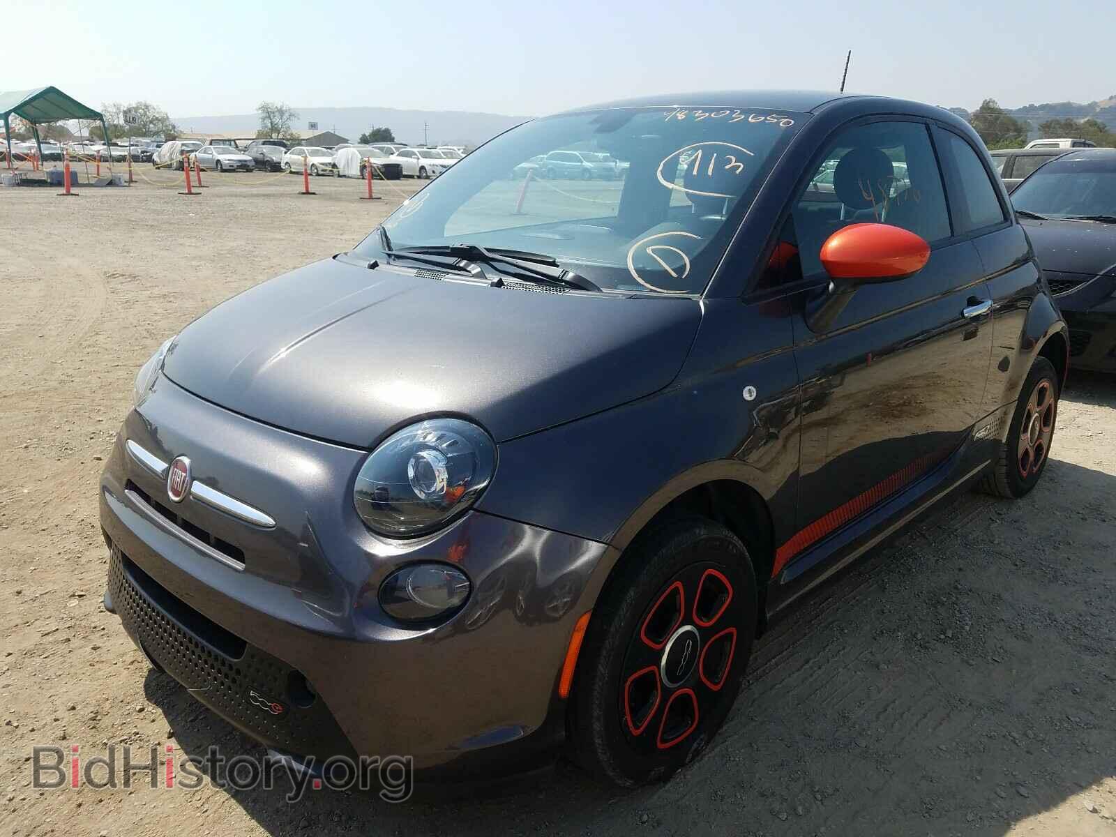2017 FIAT 500 - VIN: 3C3CFFGE7HT604180 - Фото 2