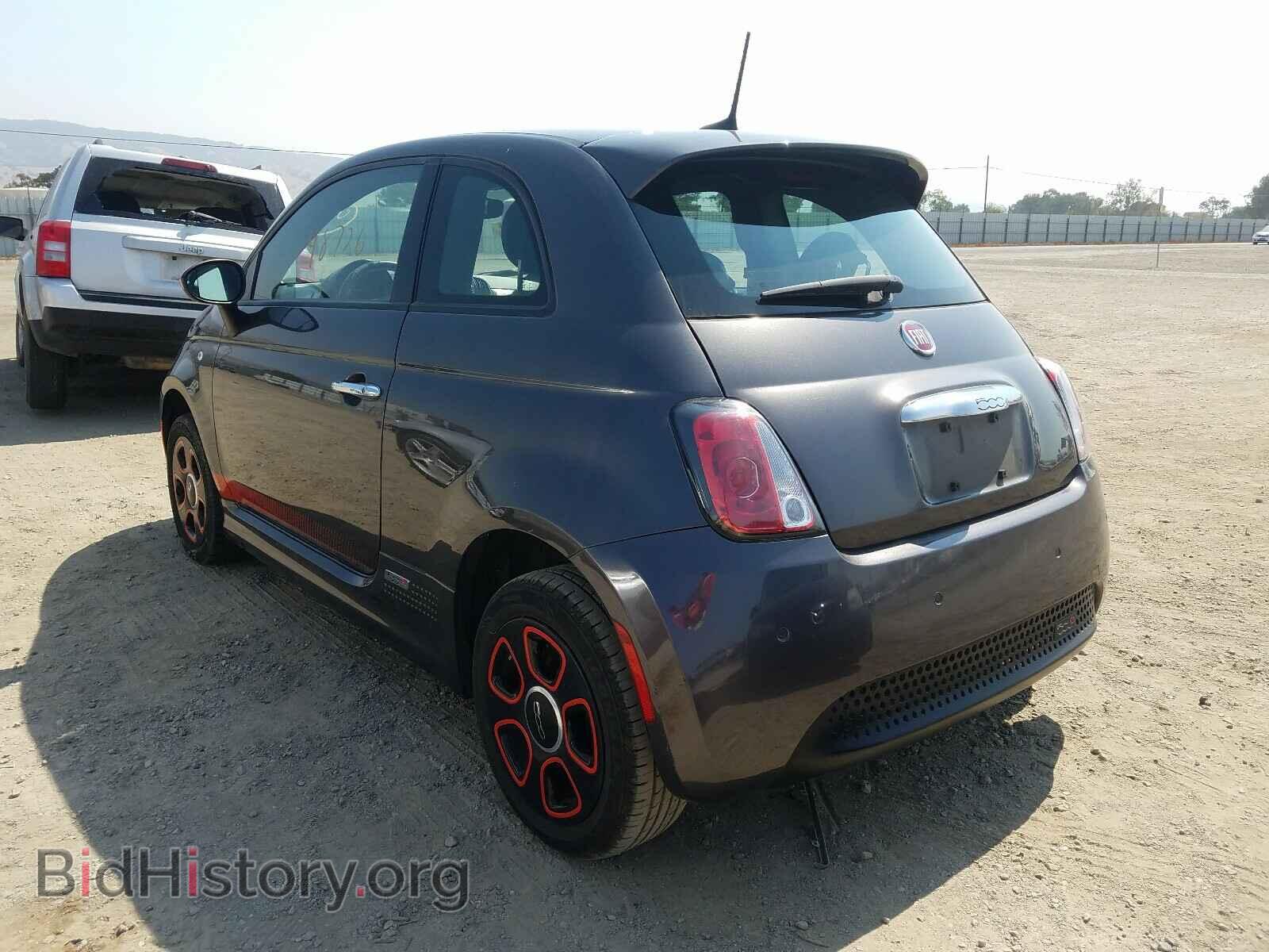 2017 FIAT 500 - VIN: 3C3CFFGE7HT604180 - Фото 3