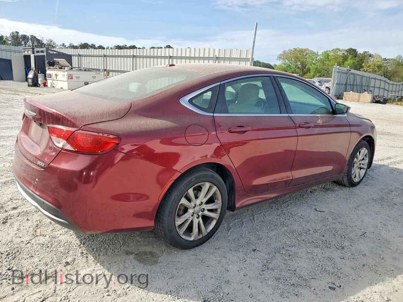 2015 CHRYSLER 200 - VIN: 1C3CCCABXFN554796 - Фото 3