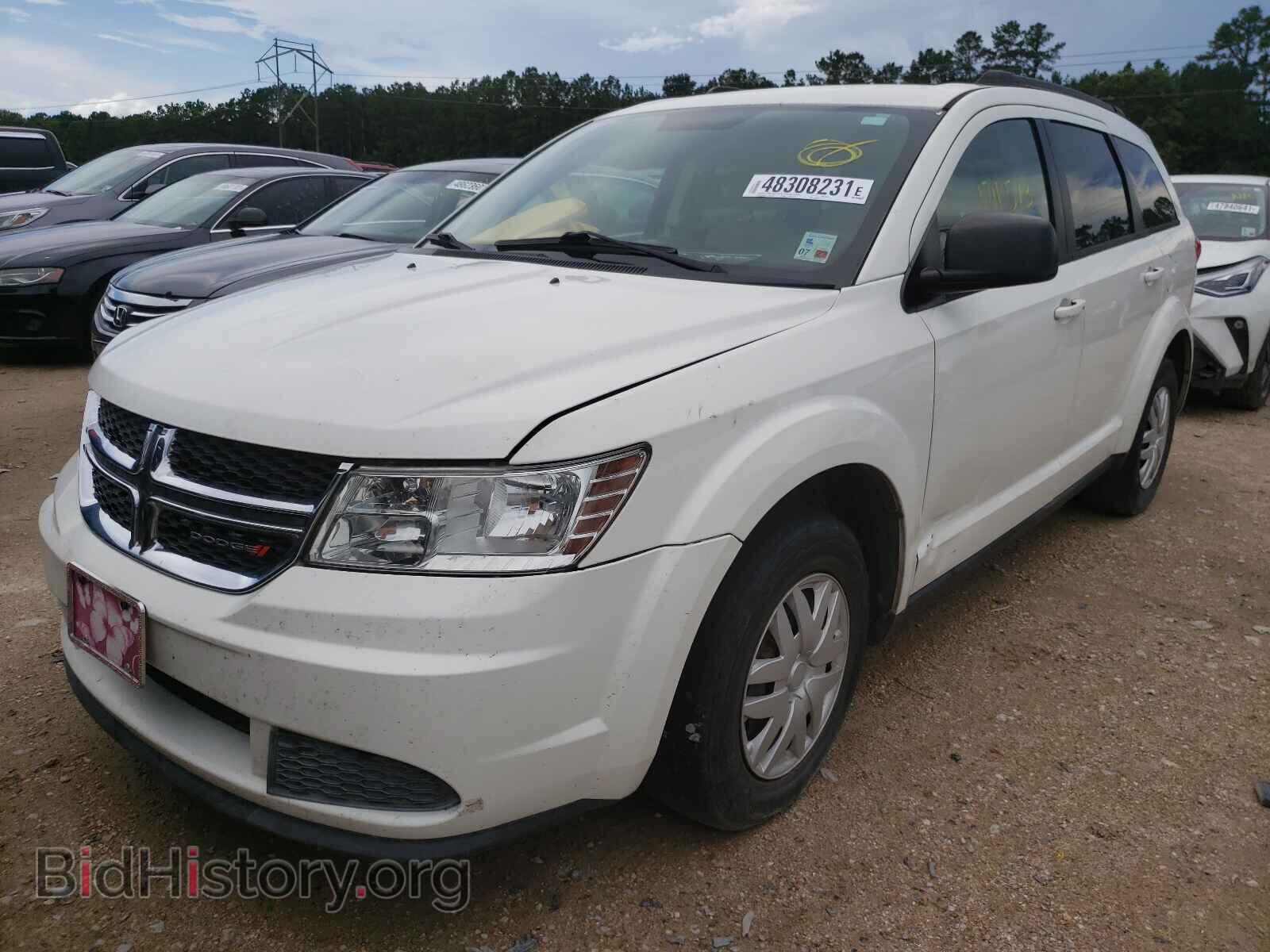 2012 DODGE JOURNEY - VIN: 3C4PDCAB6CT296833 - Фото 2
