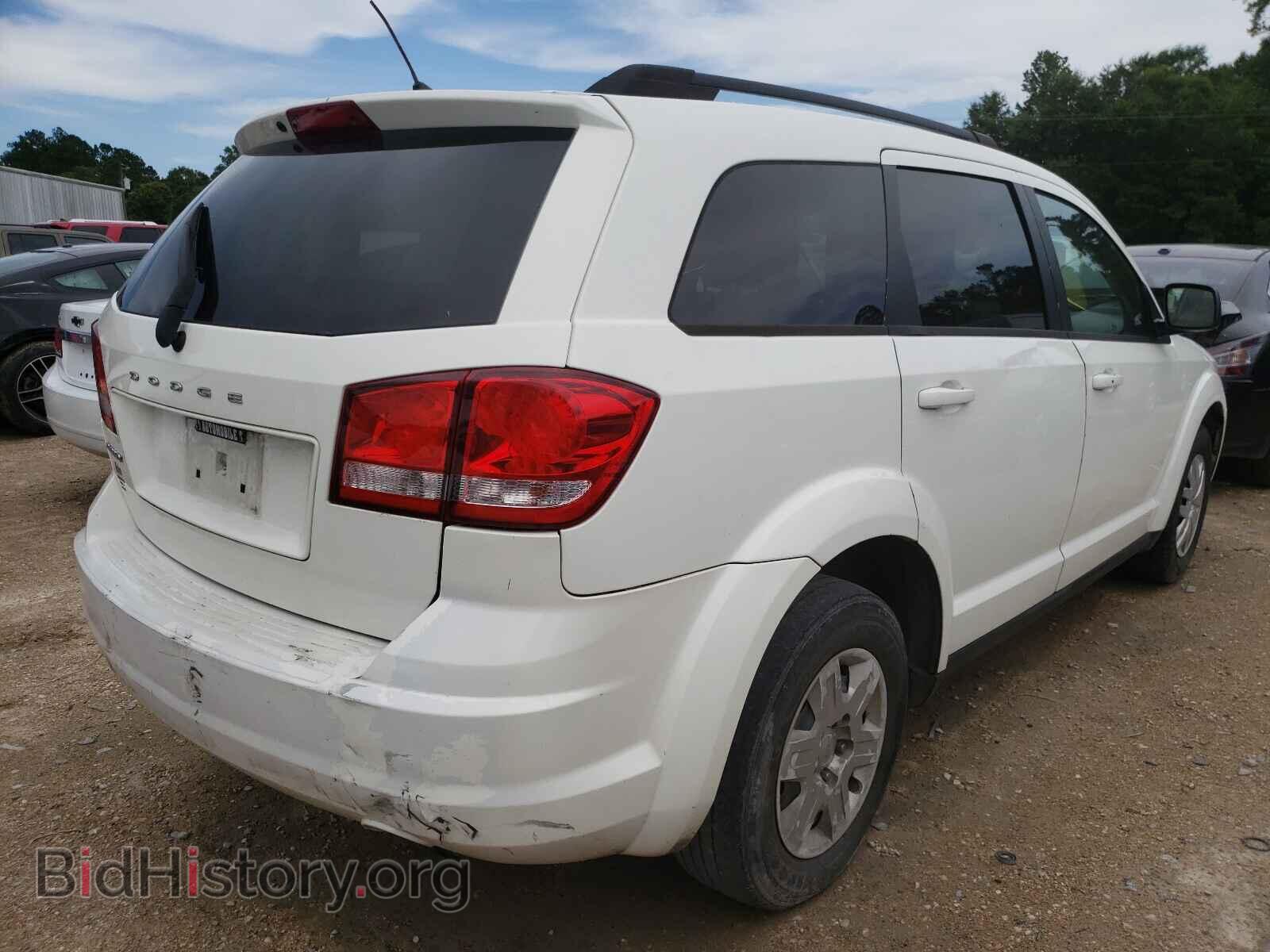 2012 DODGE JOURNEY - VIN: 3C4PDCAB6CT296833 - Фото 4
