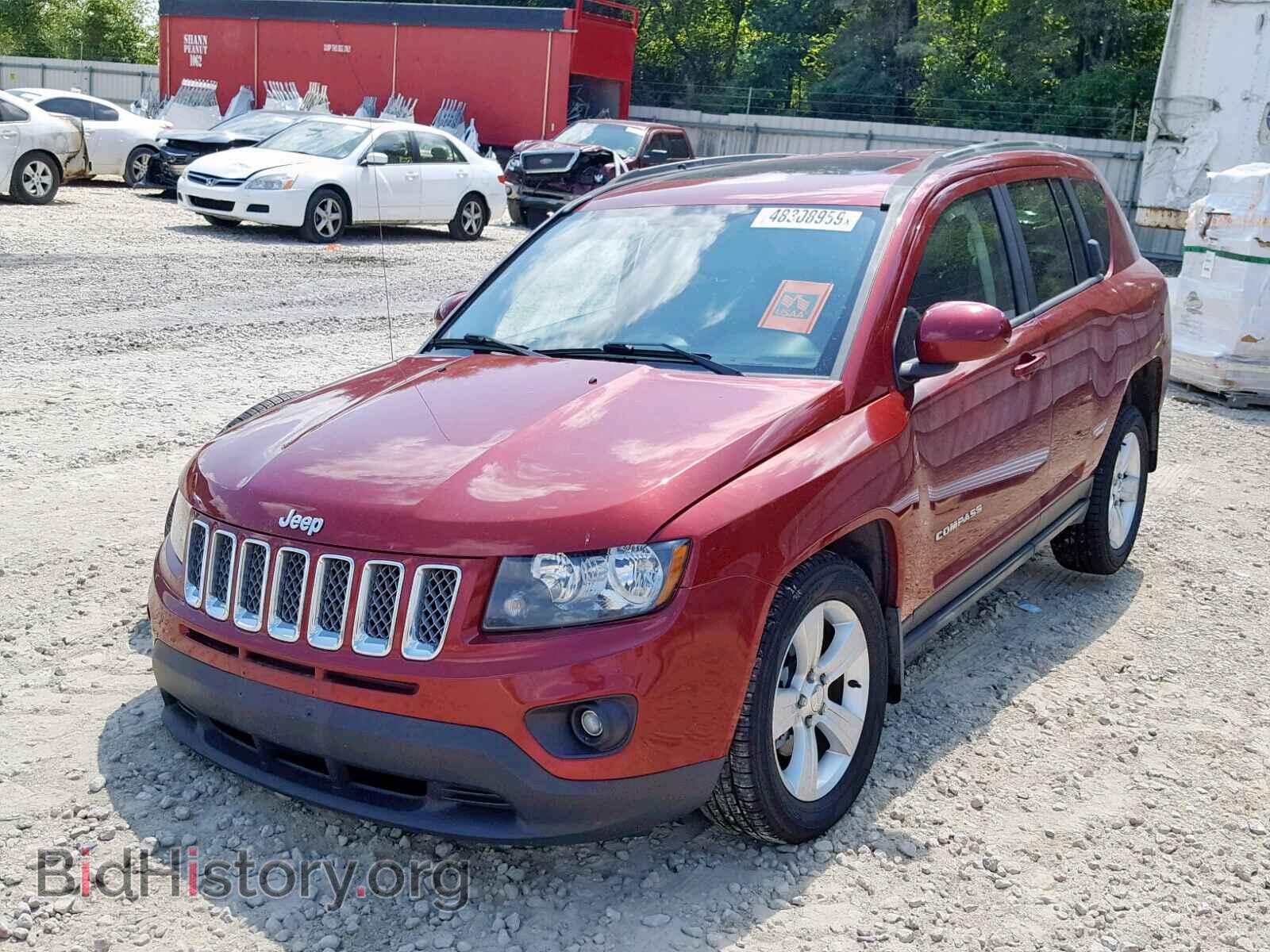 2014 JEEP COMPASS LA - VIN: 1C4NJCEB1ED707204 - Фото 2