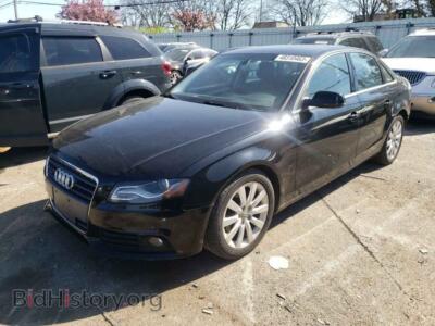 2011 Audi A4, черный — VIN WAUFFAFL6BN025424, Copart
