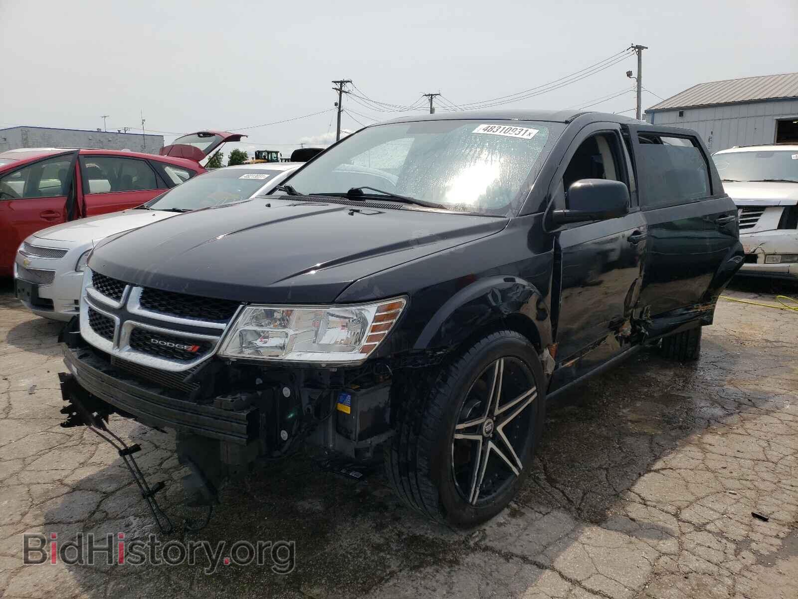 2013 DODGE JOURNEY - VIN: 3C4PDCAB8DT557722 - Фото 2