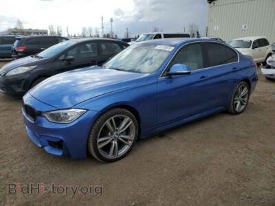 2015 BMW 3 SERIES 335 XI, синий — VIN WBA3B9C54FP705237, Copart