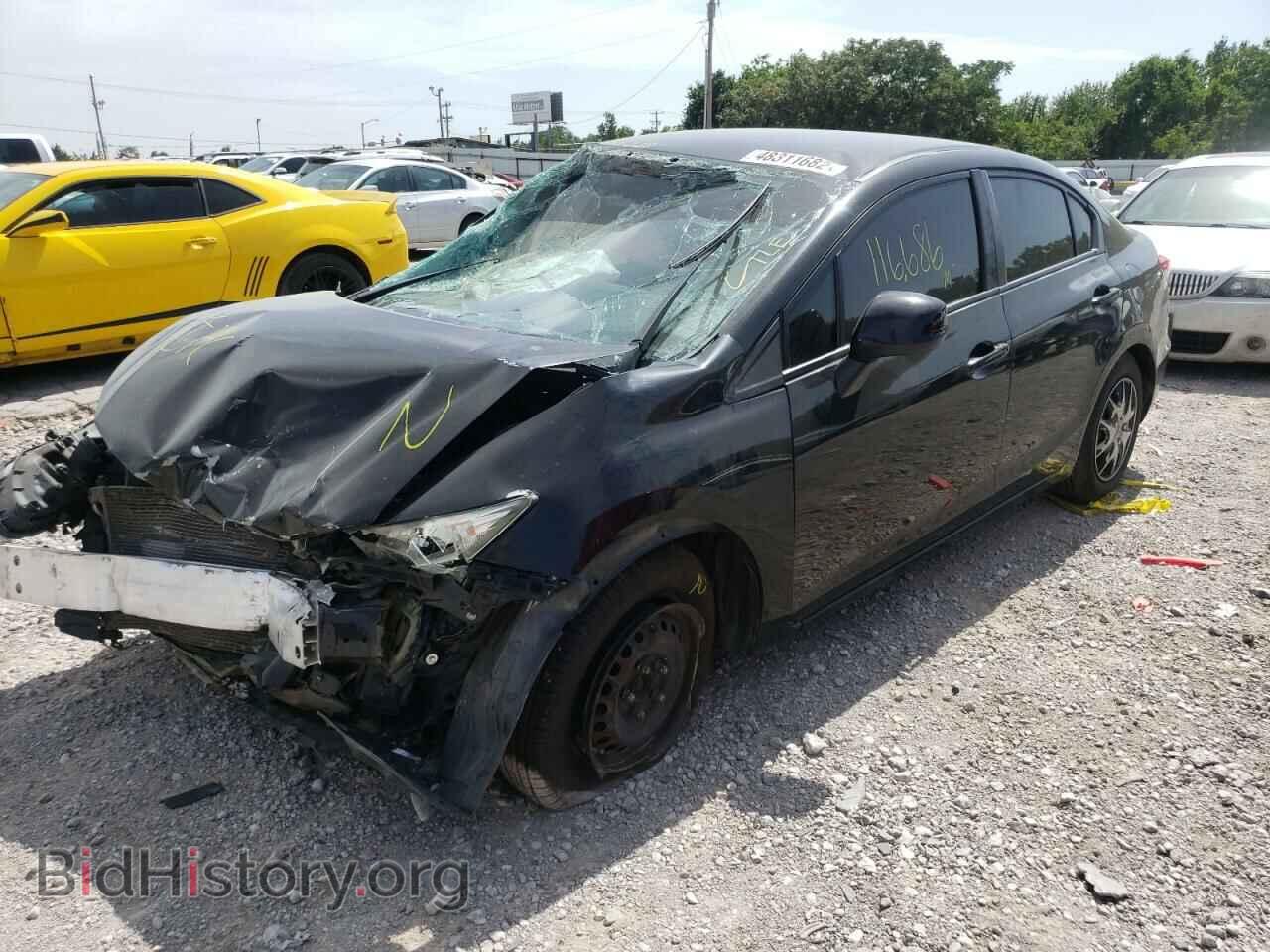 2013 HONDA CIVIC - VIN: 2HGFB2F50DH508331 - Фото 2