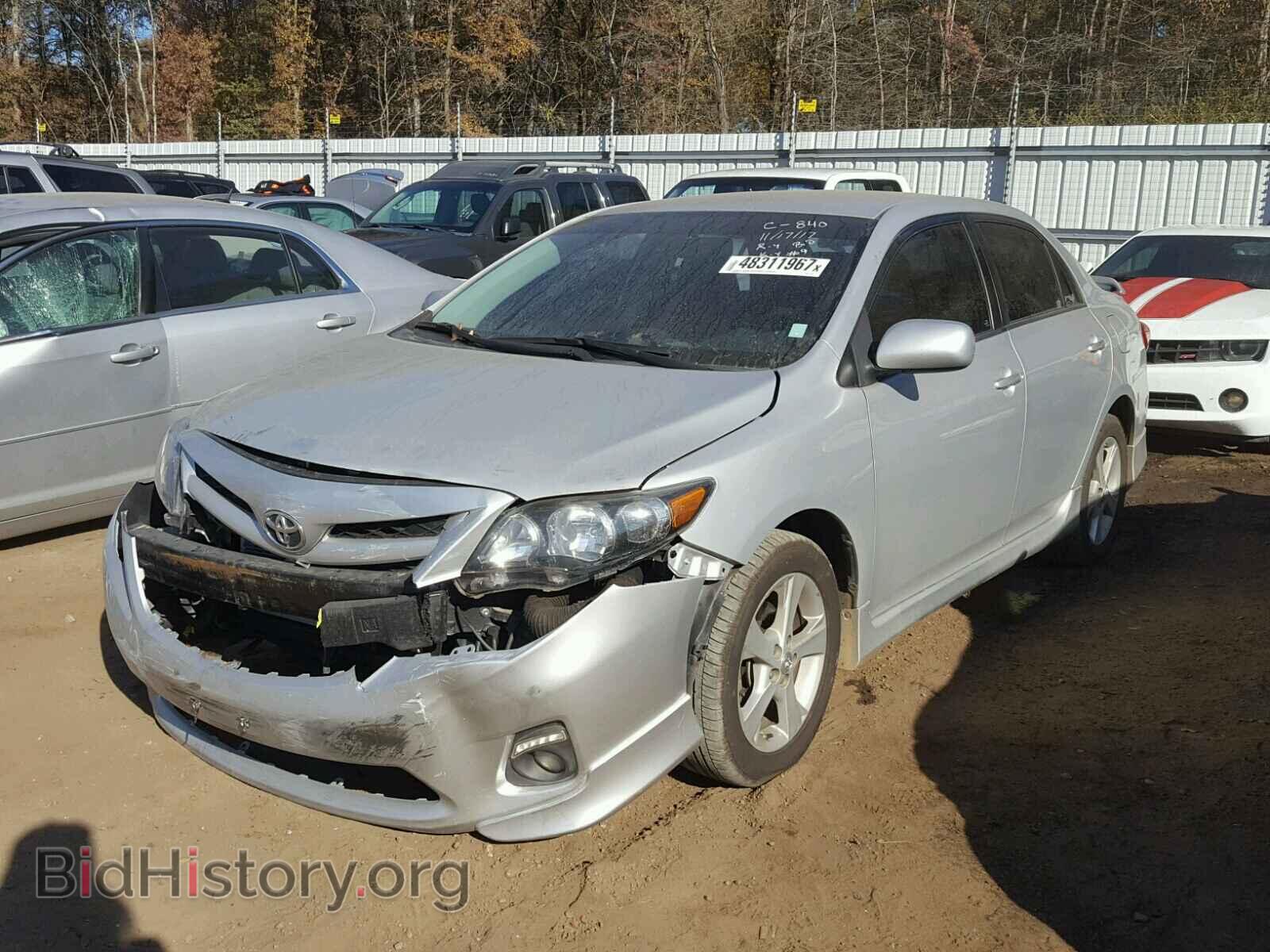 2013 TOYOTA COROLLA BA - VIN: 5YFBU4EE9DP213145 - Фото 2