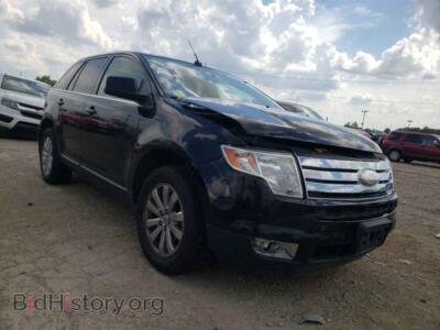 2008 Ford EDGE Edge Limit, black — VIN 2FMDK39C98BA65770, Copart
