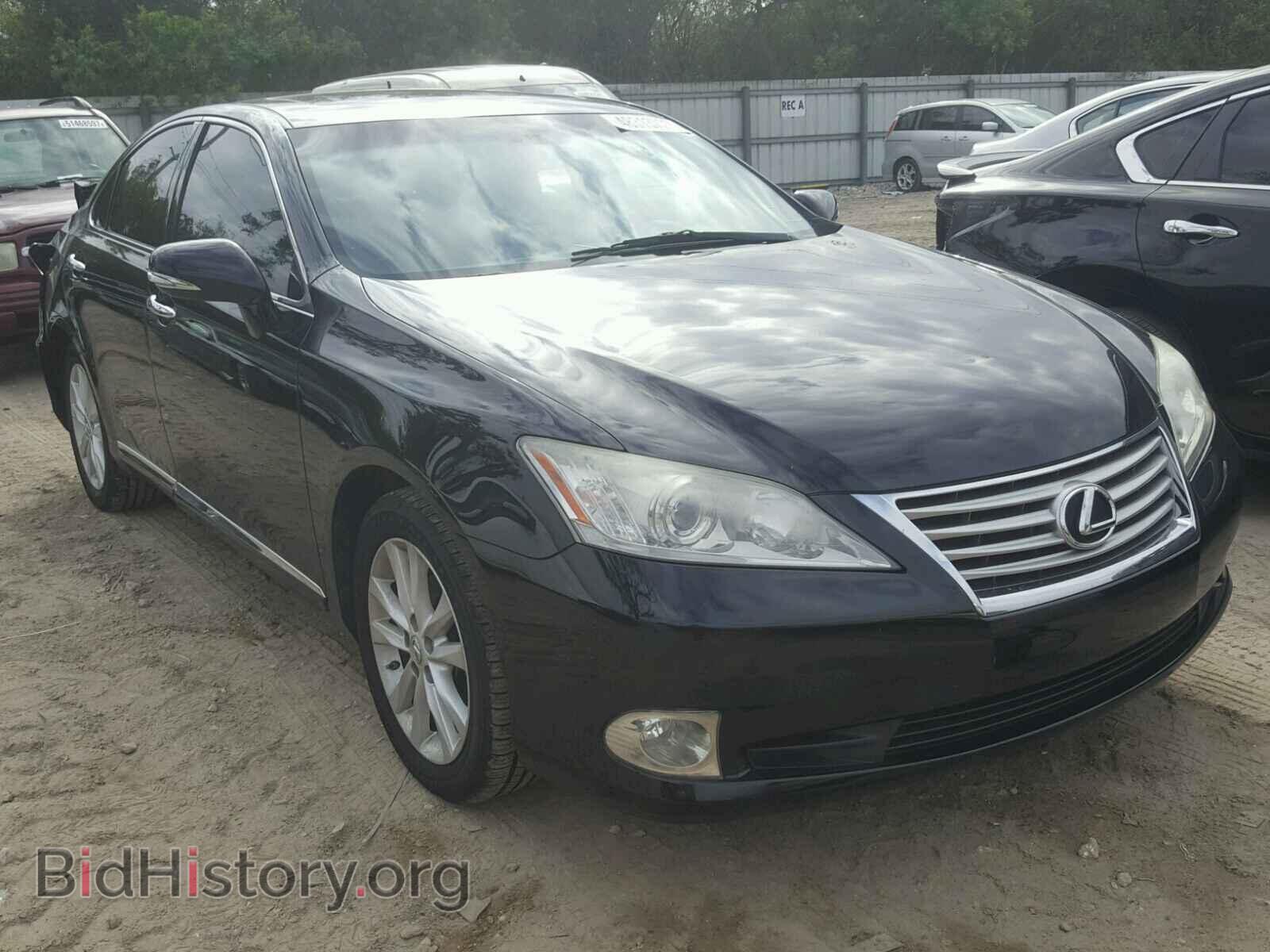 Photo JTHBK1EG1C2490793 - LEXUS ES350 2012