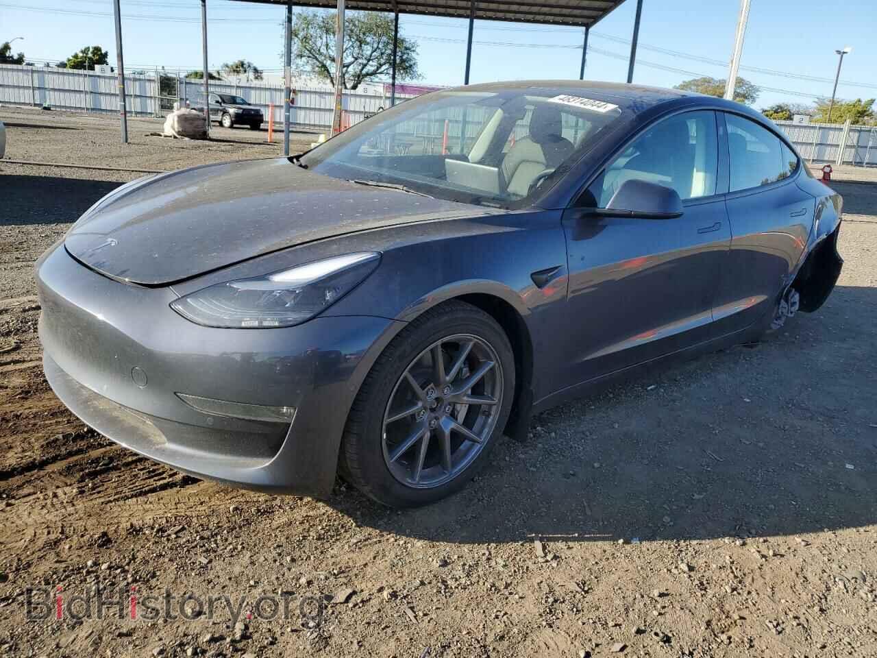 Фотография 5YJ3E1EB3NF363917 - TESLA MODEL 3 2022
